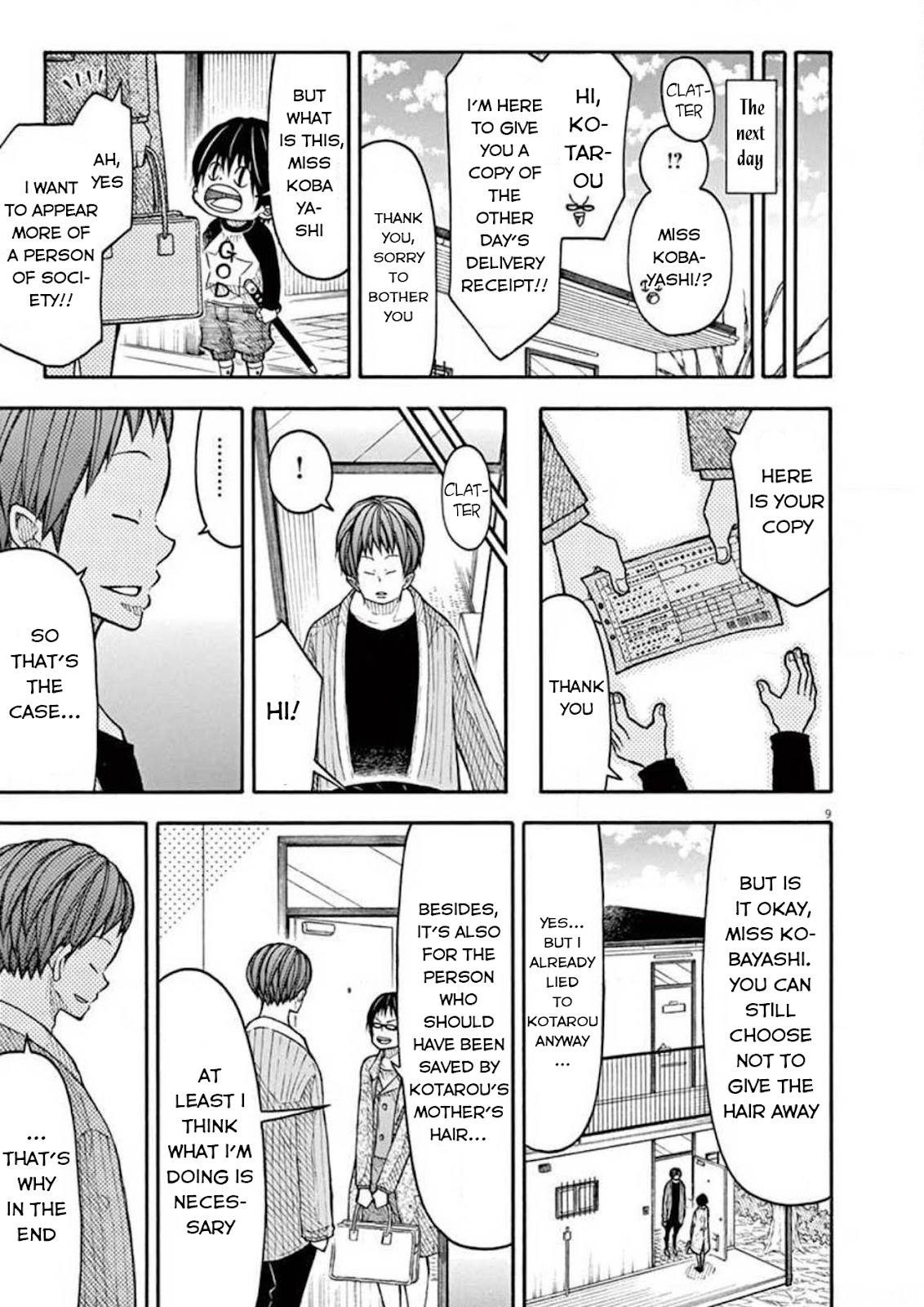 Kotaro Lives Alone, Chapter 91 image 009